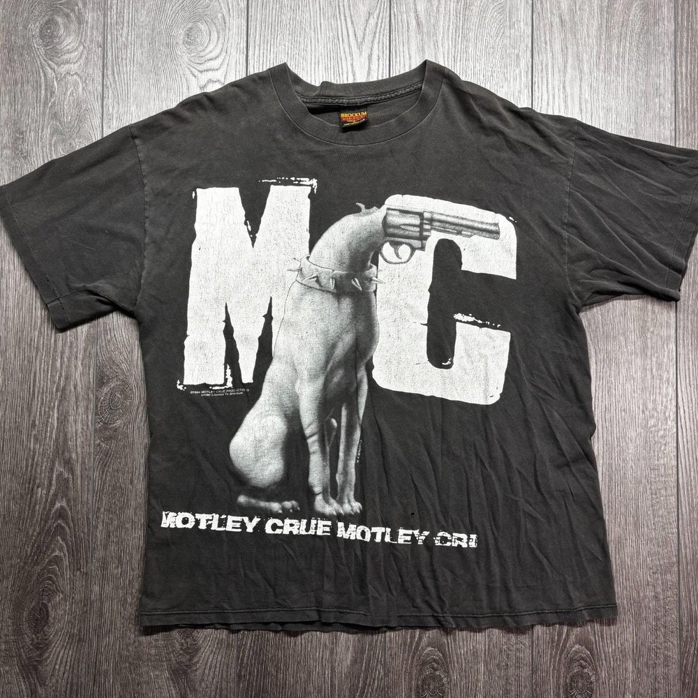 Vintage Motley Crue XL Tour T Shirt 1994 Anywhere Electricity Single Stitch